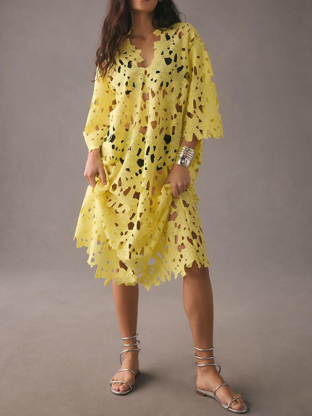 Out-Shine | Coast Lace Cover-Up Midi Dress