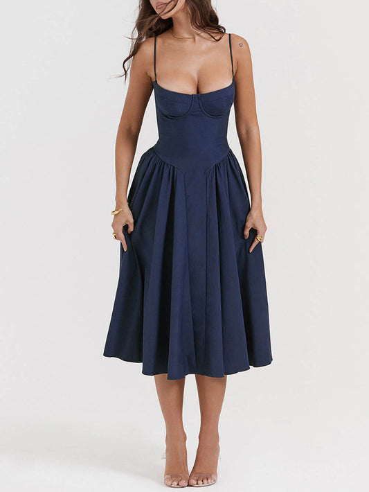 Out-Shine | Elegance Strapless Midi Dress