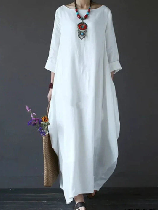 Deslumbra | Vestido maxi cómodo