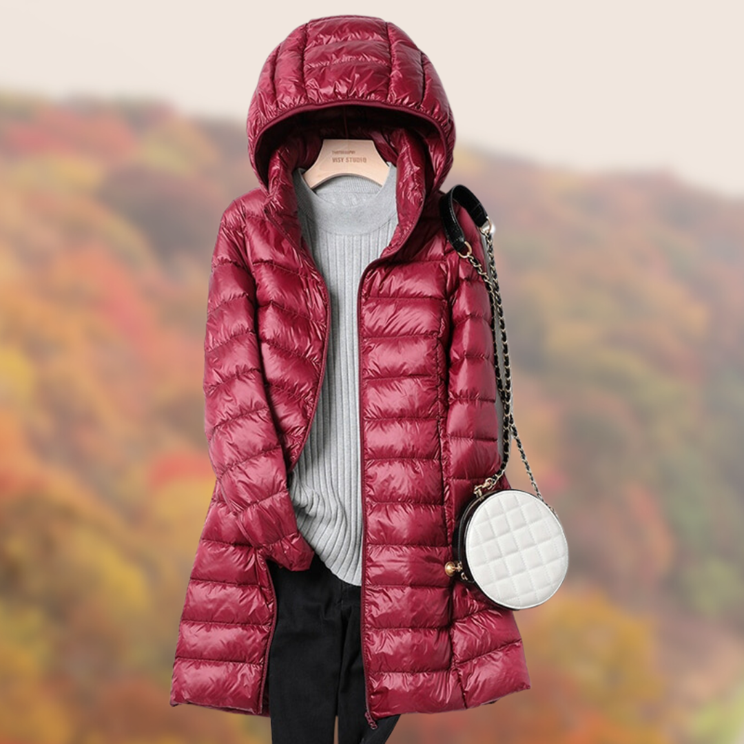 Out-Shine | Down Jacket | Ultra-Light Transition Jacket for Women with Hood