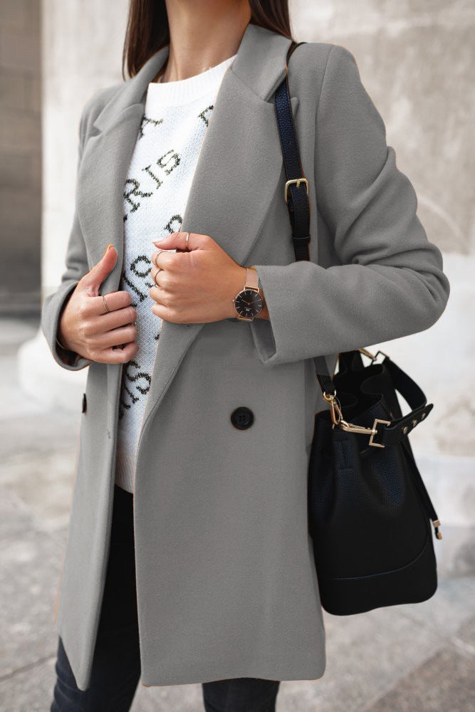 Out-Shine | Classic Double-Breasted Coat