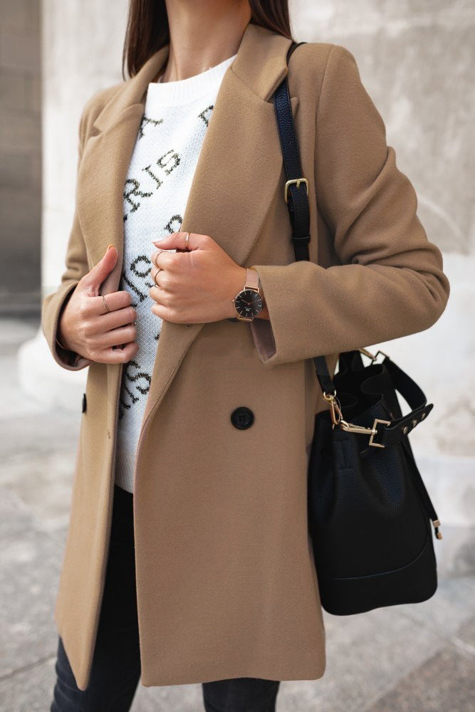Out-Shine | Classic Double-Breasted Coat