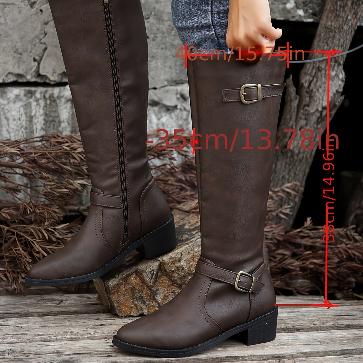 Out-Shine | Chic Pointed-Toe Long Boots