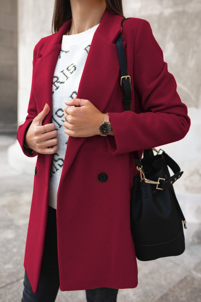 Out-Shine | Classic Double-Breasted Coat