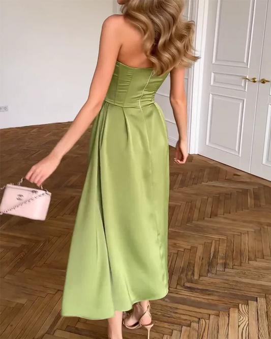 Deslumbra | Vestido elegante sin tirantes