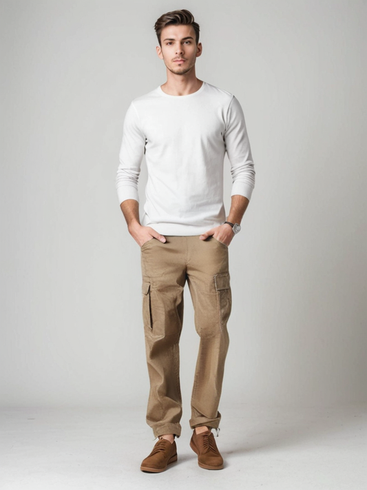 Brilla con luz propia | Pantalones cargo urbanos para hombre