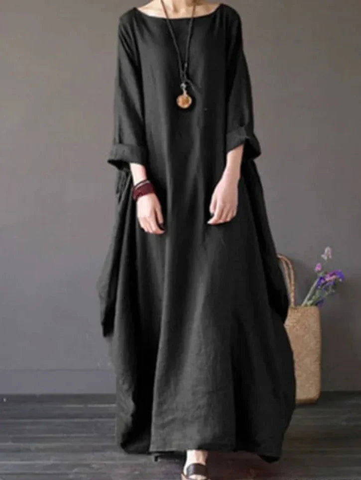 Deslumbra | Vestido maxi cómodo