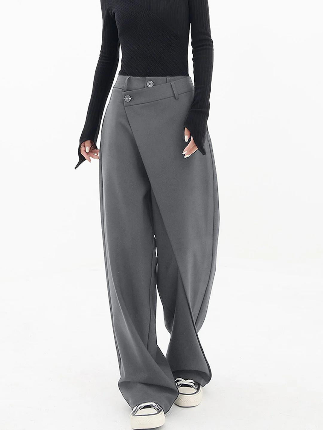 Out-Shine | Modern Asymmetric Trousers