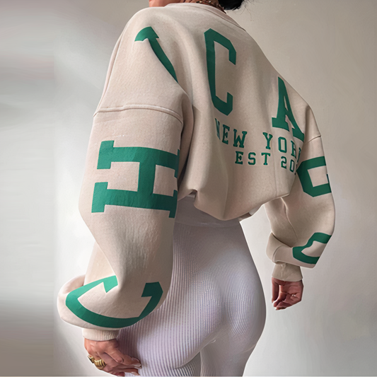 Brillar | Suéter con estampado de letras