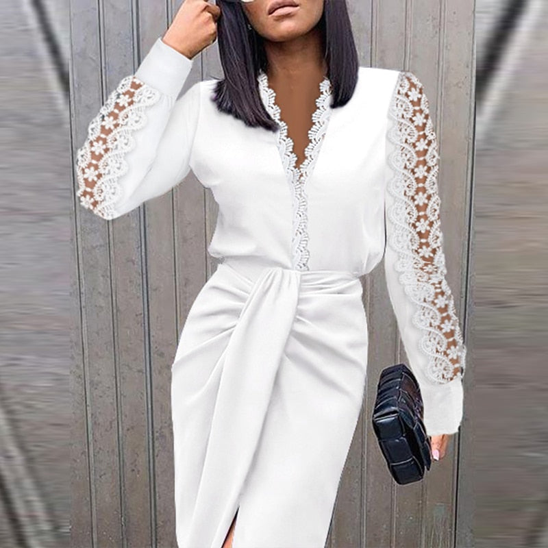 Deslumbra | Vestido largo de cóctel para mujer