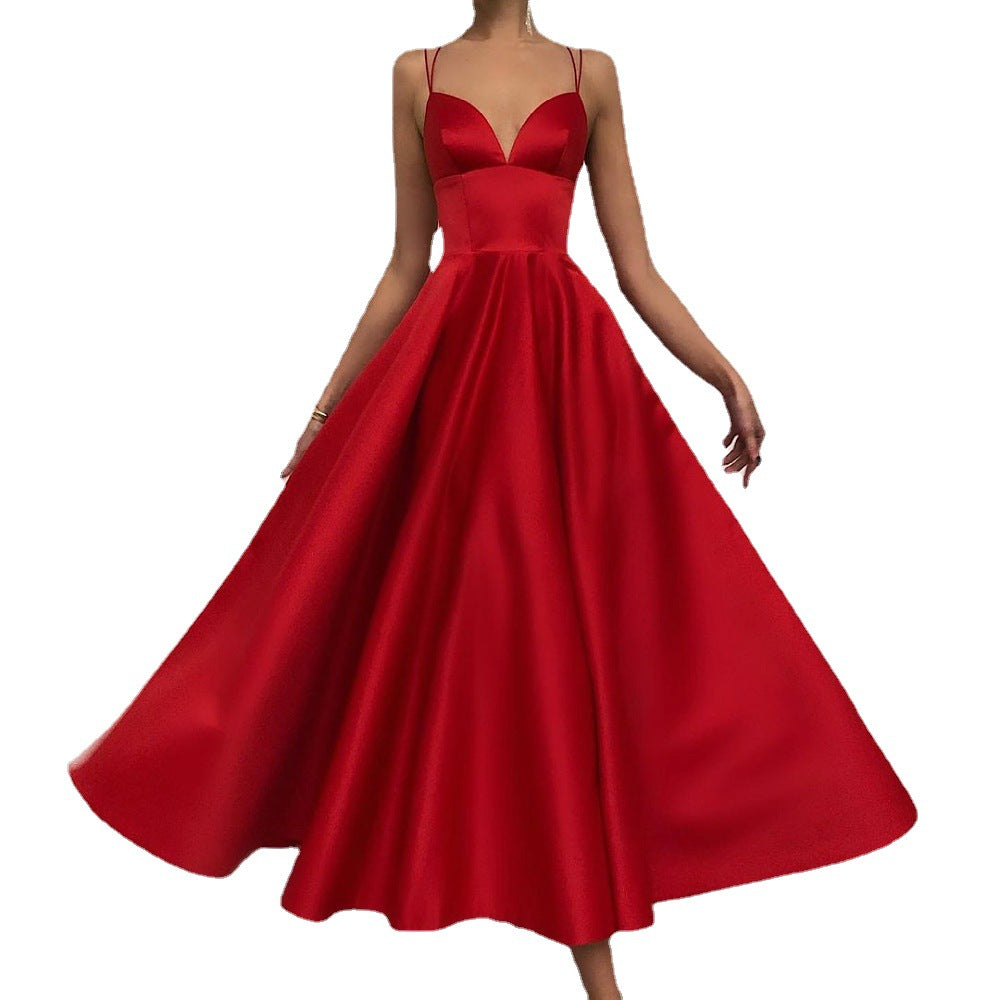 Out-Shine | Color Slimming Suspender Dress