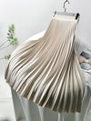 Out-Shine | Flowy Elegant Chiffon A-Line Pleated Skirt