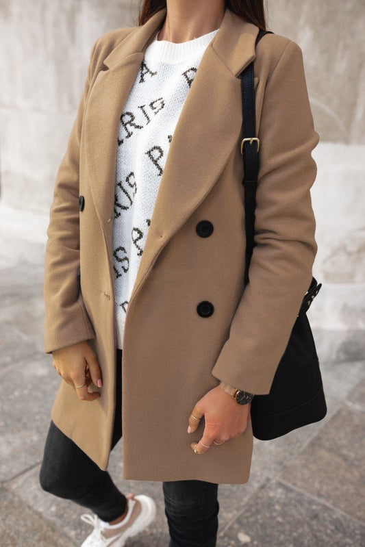 Out-Shine | Classic Double-Breasted Coat