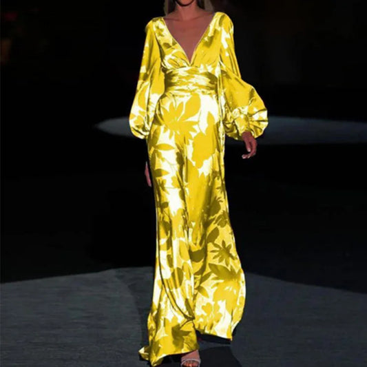 Out-Shine | Trendy Dress With V-Neck