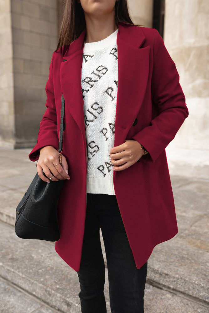 Out-Shine | Classic Double-Breasted Coat