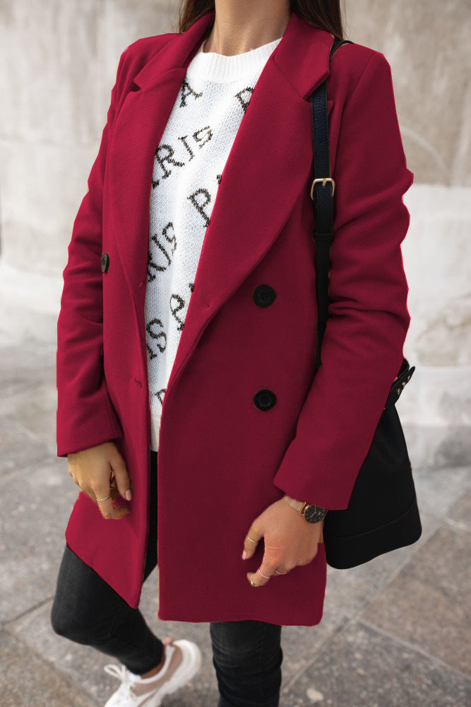 Out-Shine | Classic Double-Breasted Coat