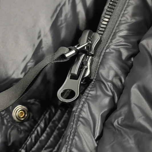 Brille con luz propia | Chaqueta de invierno de plumón cálida e impermeable para mujer