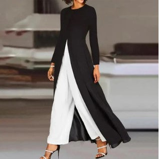 Out-Shine | Monochrome Magical Two-Piece Suit