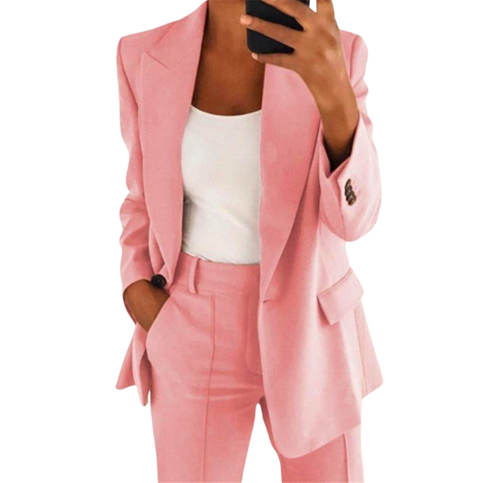 Out-Shine | Complete set with blazer and pants for women