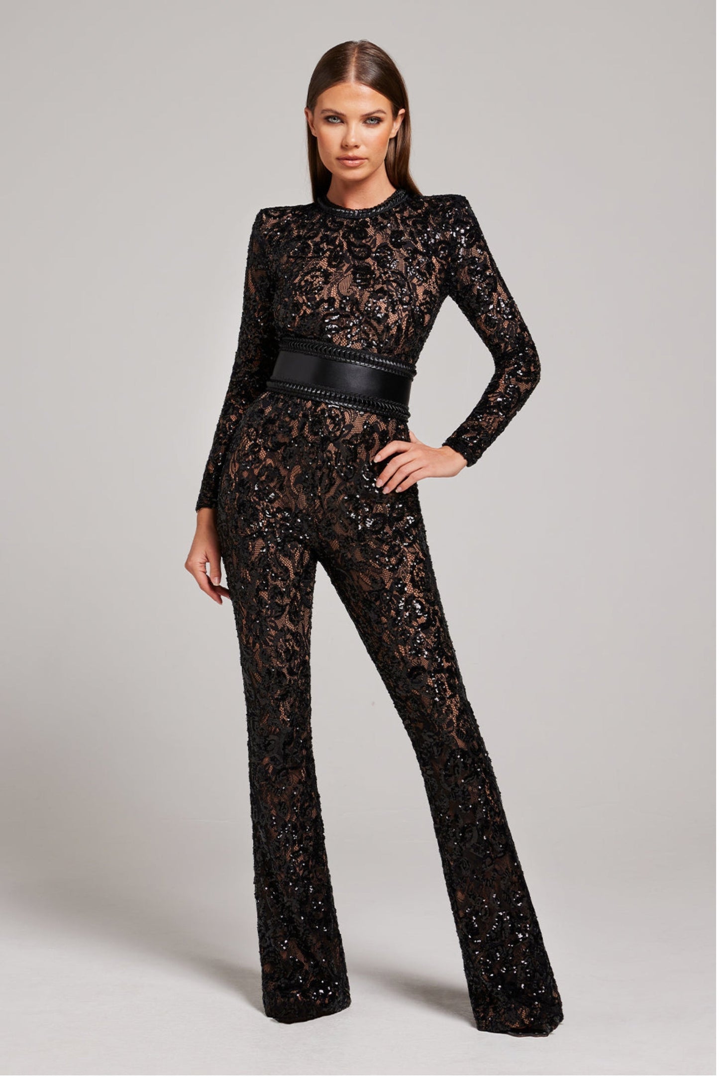 Out-Shine | Lace Glamour Jumpsuit