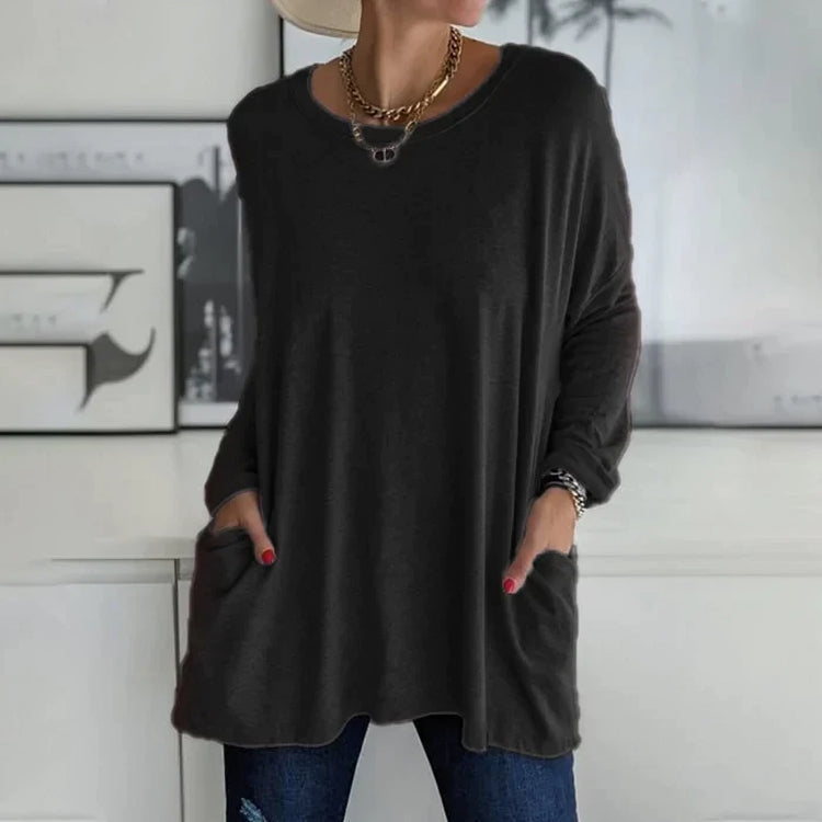 Out-Shine | Oversized Black Warm Sweater