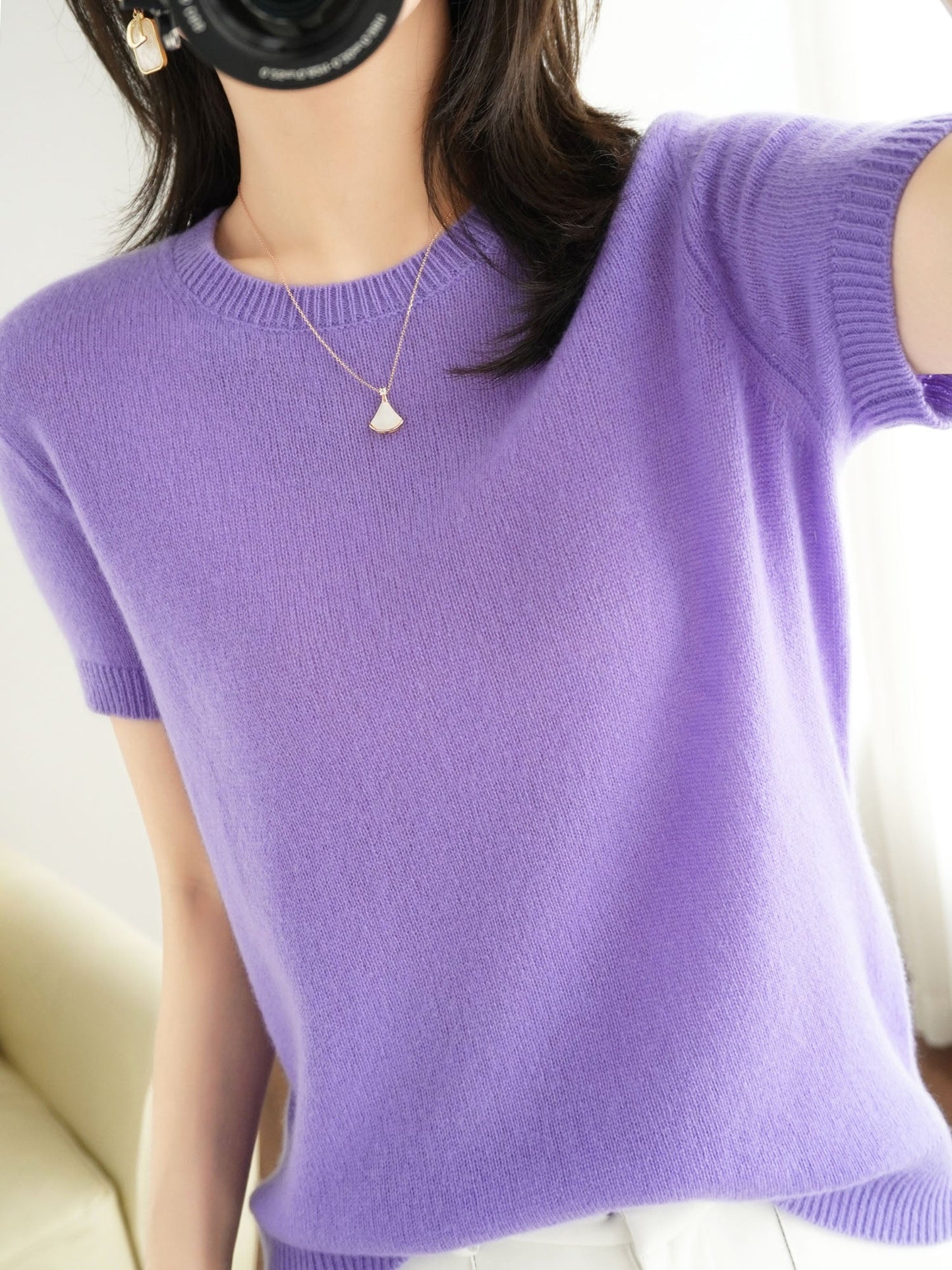 Out-Shine | Comfortable Cashmere Blouse for Women