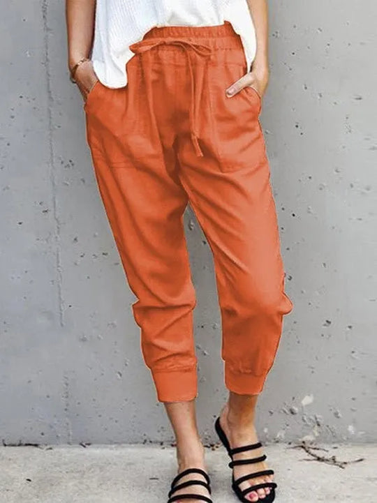 Out-Shine | Cotto Linen Pocket Pants Jogger
