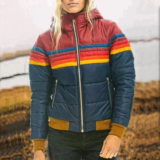 Brilla con luz propia | Parka retro con capucha