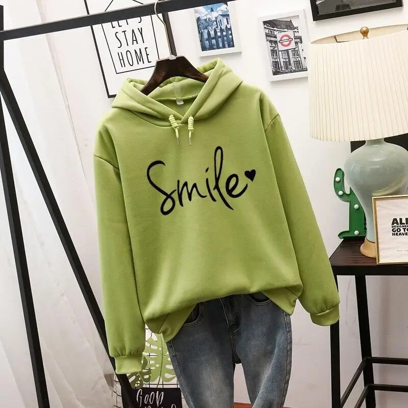 Brilla con luz propia | Sudadera con capucha Janet Smile-Love