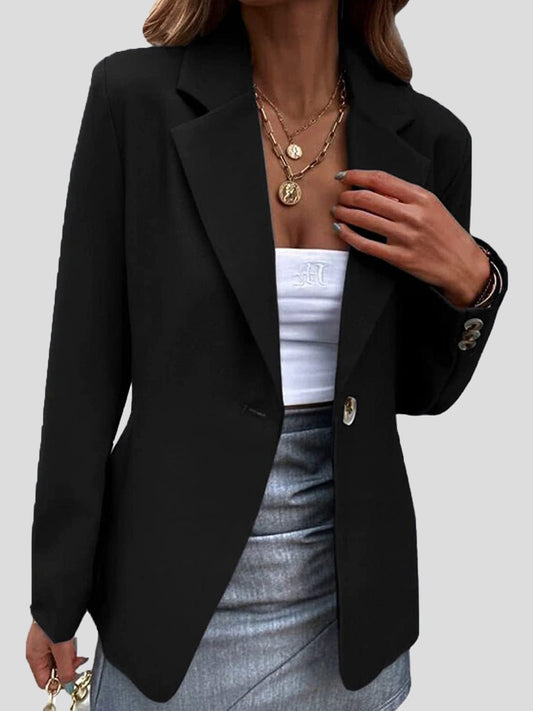 Out-Shine | Women's Blazers Single Lapel One - Button Blazer