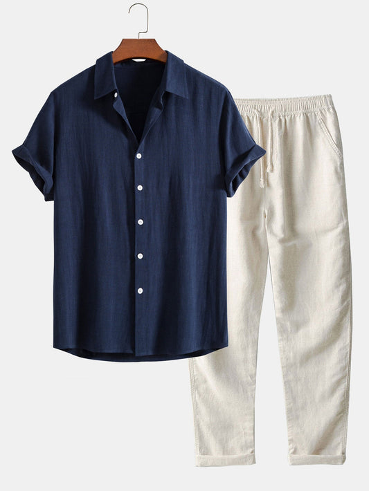 Conjunto para hombre con estilo veraniego |