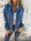 Out-Shine | Stylish Corduroy Jacket with Zipper