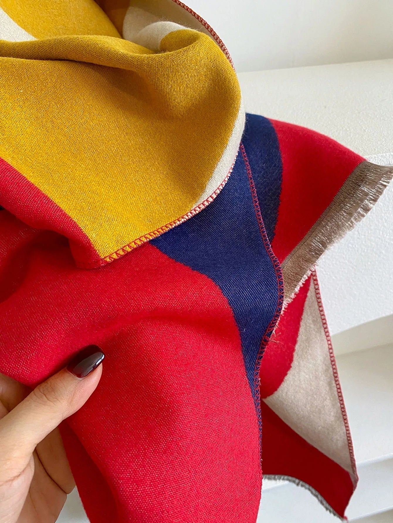 Out-Shine | Reversible Cashmere Scarf For Women