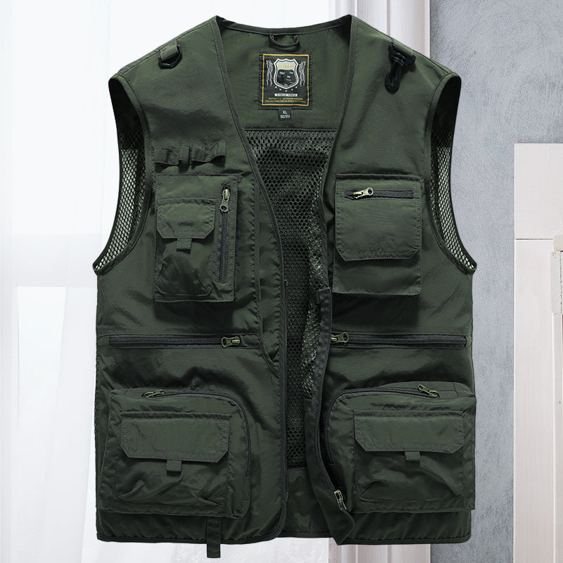 Out-Shine | Multi Pocket Summer Vest