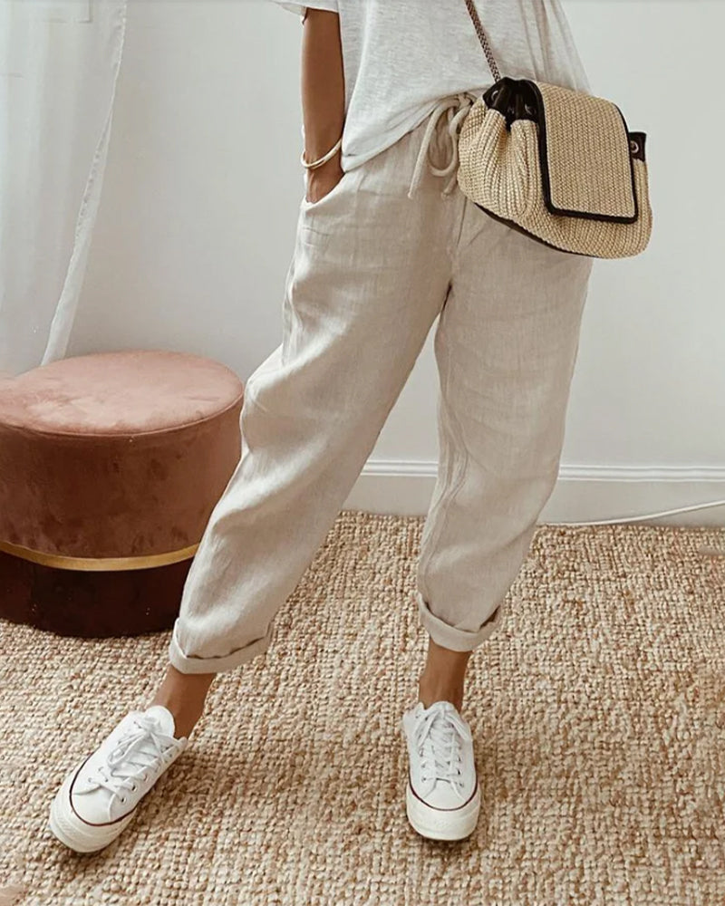 Out-Shine | Cotton & Linen Pants
