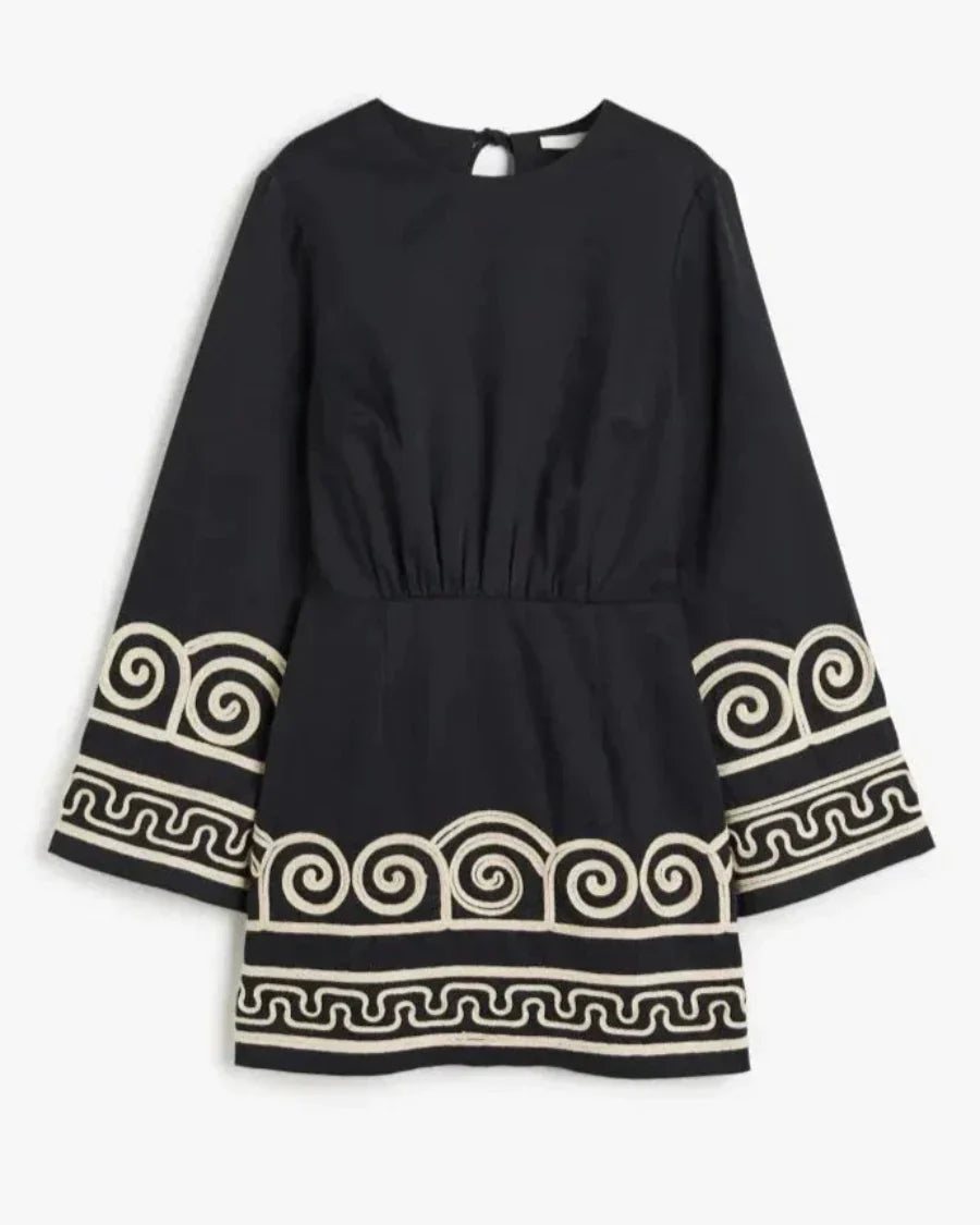 Out-Shine | Short Dress With Long Sleeves