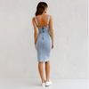 Out-Shine | Women's Stylish Bodycon Dress Denim