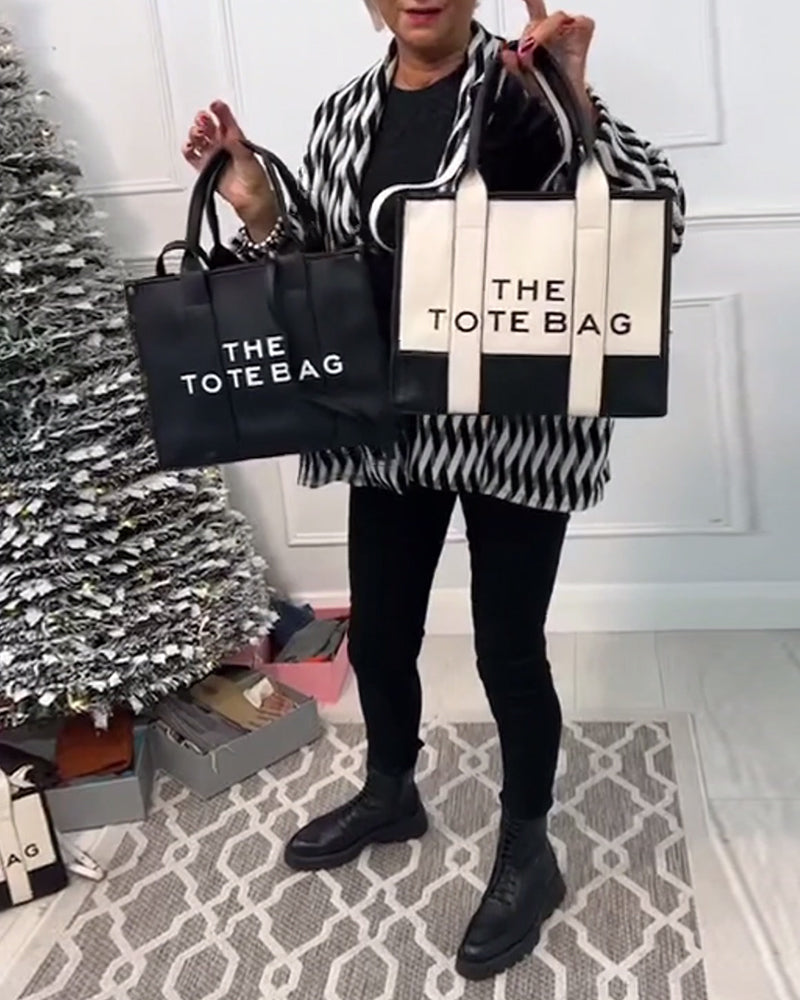 Out-Shine | Two Color Fashion Shopping Bag