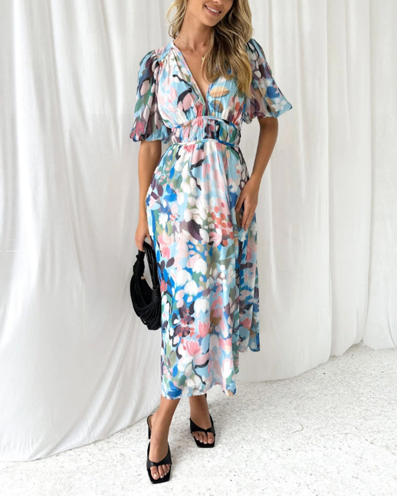 Out-Shine | Stylish Floral Dress