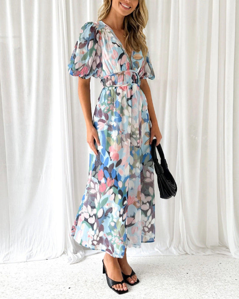 Out-Shine | Stylish Floral Dress