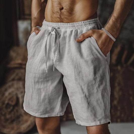 Out-Shine | Cotton and linen men's lace-ups