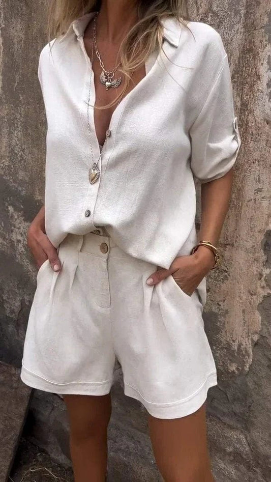Out-Shine | Casual Linen Set