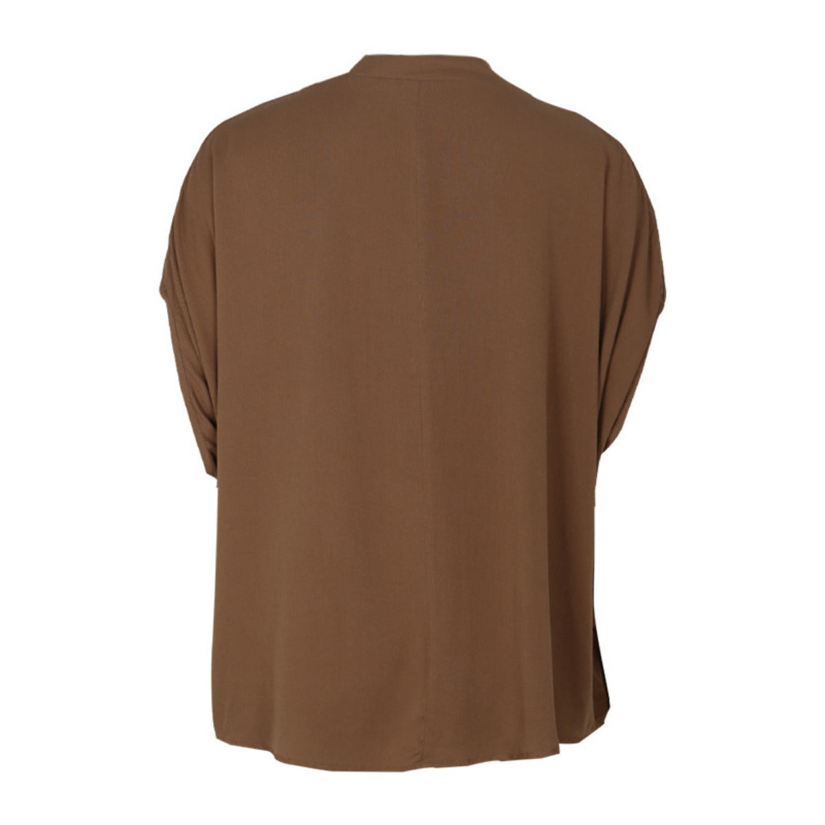 Out-Shine | Drop Bat Sleeves Solid Color Shirt Women