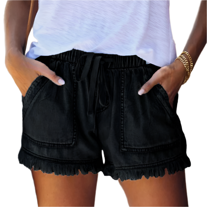 Brilla con luz propia | Shorts vaqueros de talle alto