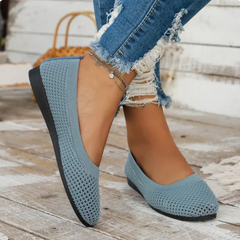 Brilla con luz propia | Bailarinas planas ergonómicas y elegantes 