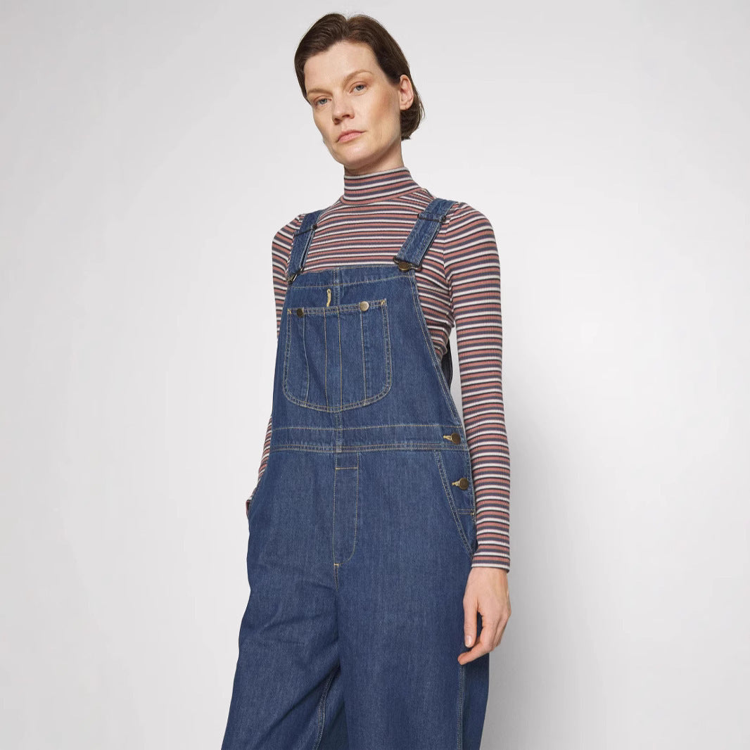 Out-Shine | Loose And Slimming Women'Sdenim Overalls