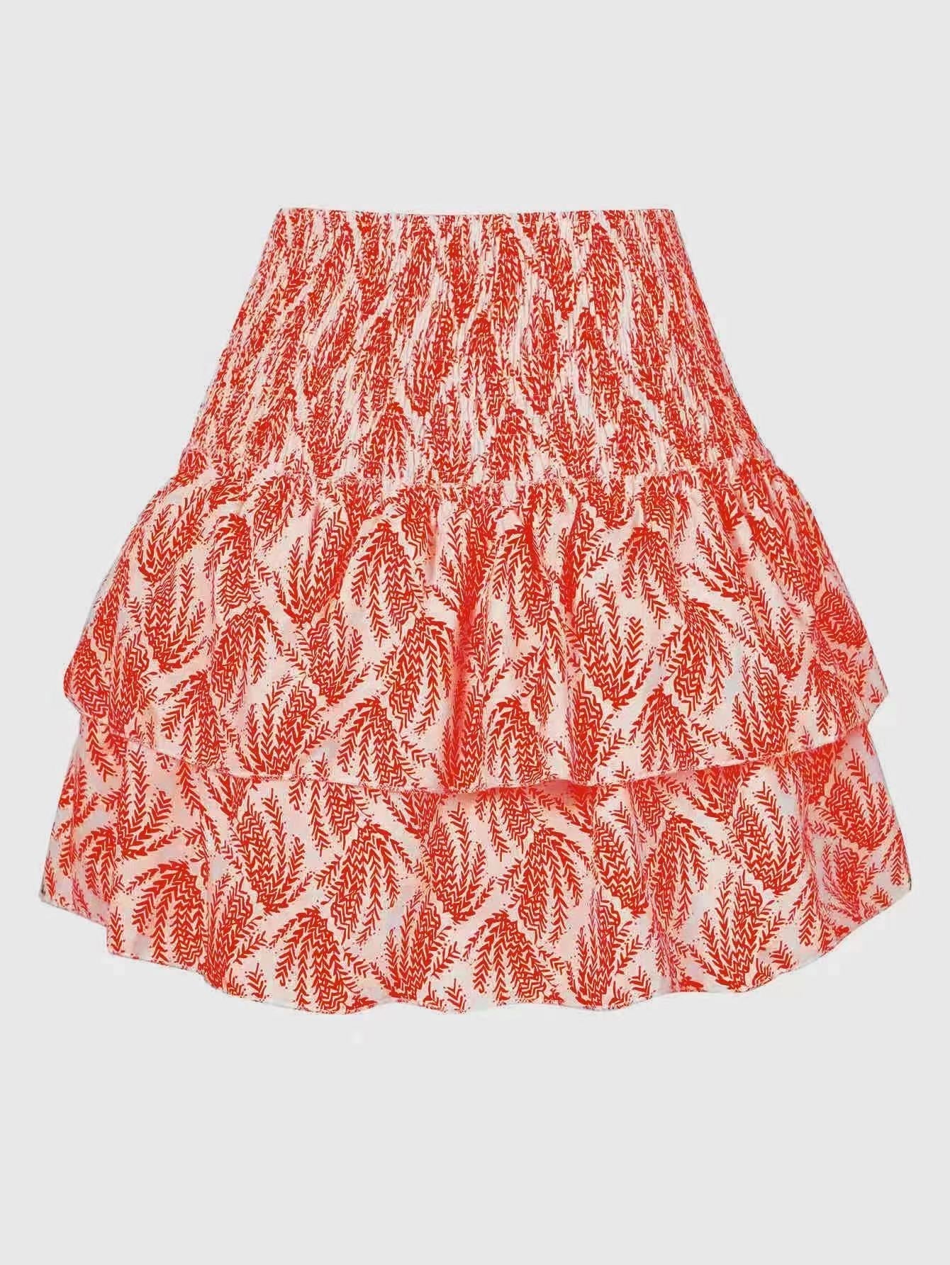 Out-Shine | Versatile Lotus Leaf Women's Skirt