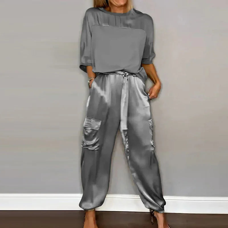 Out-Shine | Stylish Satin Set