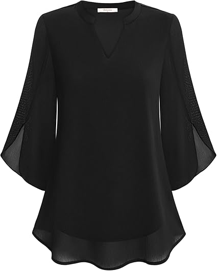 Deslumbra | Blusa elegante de gasa