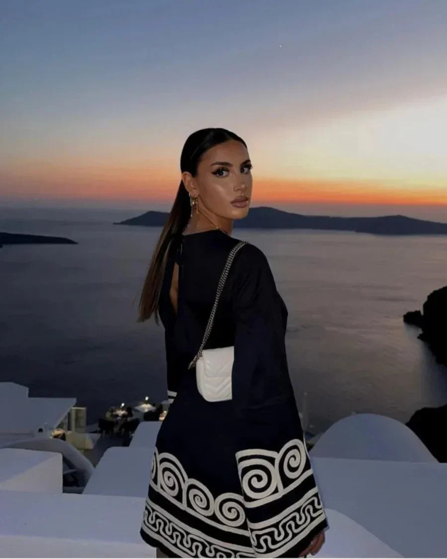 Out-Shine | Short Dress With Long Sleeves